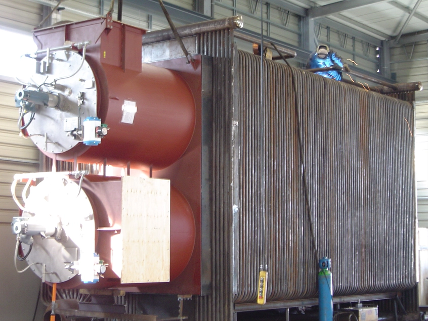 Caldeira Aquotubular a Gás e combustíveis líquidos 3